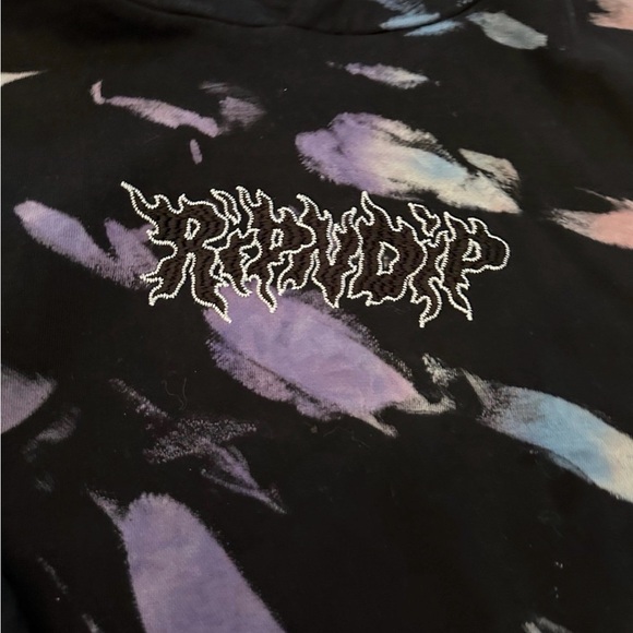 Ripndip blaze Tie-Dye embroidered Hoodie, shorts and hellride hat Cap Set - Picture 7 of 12